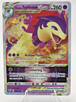 Pokemon Hisuian Typhlosion Vstar Astrial Radiance 054/189 Near Mint Condition - Image 1