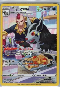 Mightyena TG09/TG30 SWSH10: Astral Radiance Trainer Gallery - Pokemon Card - NM - Image 1