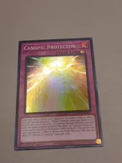 Yugioh! Canopic Protector - AGOV-EN076 - Super Rare - 1st Edition Near Mint, Eng - Image 2