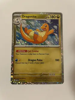 Holo Dragonite 012/015 - Pokemon McDonald's Promos 2024 A4 - Image 1