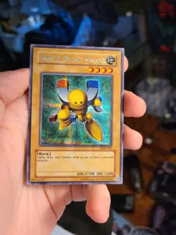 Yugioh Beta The Magnet Warrior DOR-002 Prismatic Secret Rare - Image 1