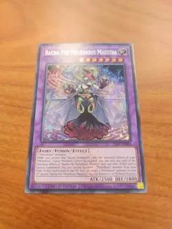 Yugioh! Bacha the Melodious Maestra 25LP-EN006 Limited Pack World Championship - Image 1