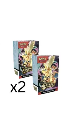 Pokemon Mega Evolution Ascended Heroes Booster Bundle Set Of 2 SHIPS 4/28 - Image 1