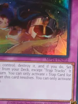 Yugioh! Trap Tracks - MP24-EN202 - Ultra Rare - 1st Edition Near Mint, English - Image 4