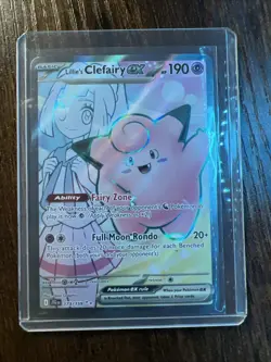 Pokemon I Lillie's Clefairy ex 173/159 Full Art I EN I Journey Together I NM/M - Image 1