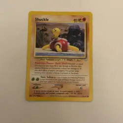 Shuckle 51/64 Neo Revelation Set Yuka Morii Pokemon TCG LP - Image 2