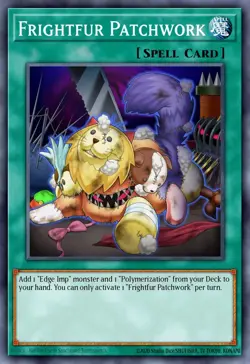 Frightfur Patchwork BLCR-EN086 1st ED Yu-Gi-Oh! ULTRA RARE - Image 1