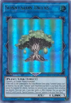 Sunavalon Dryas - GFTP-EN018 - Ultra Rare 1st Edition - Yugioh - Image 1