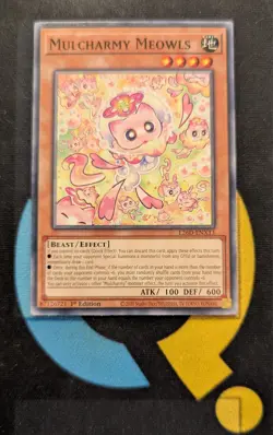 L26D-ENX13 Mulcharmy Meowls Common 1st Ed YuGiOh - Image 1