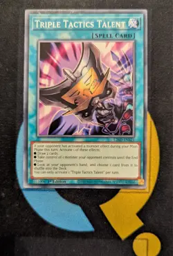 L26D-ENS21 Triple Tactics Talent Common 1st Edition YuGiOh - Image 1