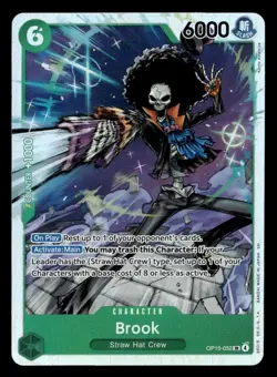 One_piece Adventure on Kami's Island #OP15-032 Brook (OP15-032) NM - Image 1