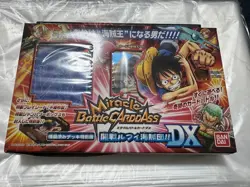 Miracle Battle Carddass ONE PIECE Luffy Straw Hat Pirates Deck Sealed Japanese - Image 1