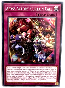 YuGiOh! - Abyss Actors' Curtain Call - LED3-EN049 - 1st Edition - Common - Image 1