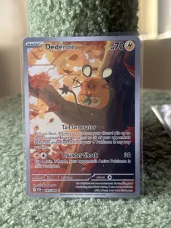 Pokemon TCG Dedenne 093/088 POR Rare Lightning Basic English HP 70 Card - Image 1