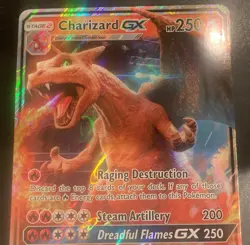 Charizard GX - (SM Black Star Promo) SM195 Jumbo Cards Holo NM - Image 3