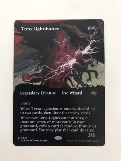 Tersa Lightshatter Showcase MTG Magic the Gathering Card NM Near Mint TDM - Image 1