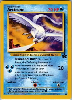 Articuno (22) 22/53 Non Holo WoTC Promo - Pokemon Card - LP - Image 1