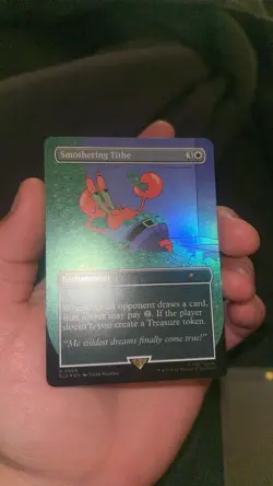 Mr. Krabs Smothering Tithe (7009) (Rainbow Foil) Secret Lair Drop Foil - Image 2