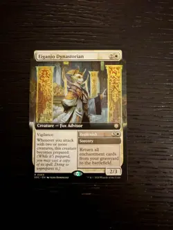 Eiganjo Dynastorian Commander: Secrets of Strixhaven Extended Art Rare - Image 1