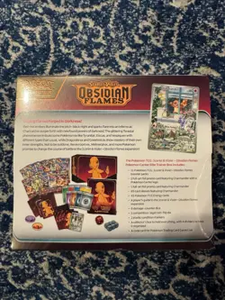 Scarlet & Violet Obsidian Flames Pokemon Center Elite Trainer Box New Sealed - Image 2