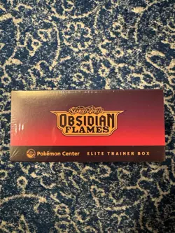 Scarlet & Violet Obsidian Flames Pokemon Center Elite Trainer Box New Sealed - Image 3