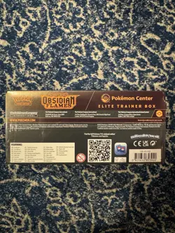 Scarlet & Violet Obsidian Flames Pokemon Center Elite Trainer Box New Sealed - Image 4