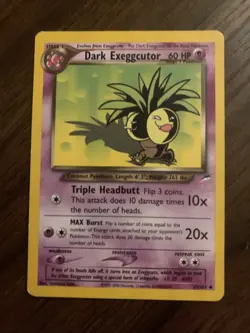 Pokemon TCG Dark Exeggutor Neo Destiny Unlimited Uncommon Card LP 33/105 - Image 1