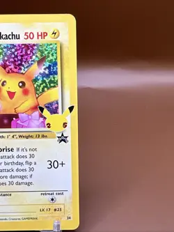 Pokemon Pikachu TCG Birthday Celebrations 25th Anniversary Collection - Image 5
