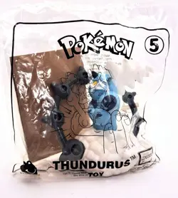 Pikachu 2018 Pokemon Card Mc Donald's #4/12 Holo Rare NEW Sealed Mint + Toy - Image 4