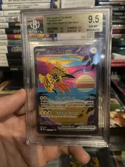 Pokemon TCG Tapu Koko EX 247/182 Paradox Rift Special Illustration Rare BGS 9.5 - Image 1