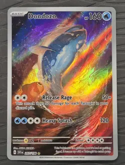 Dondozo 207/198 Illustration Rare Scarlet & Violet Base Set Full Art Pokemon - Image 1