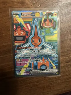 Pokemon Rotom ex 126/094 Phantasmal Flames Rare Holo 190 HP Thunderbolt - Image 1