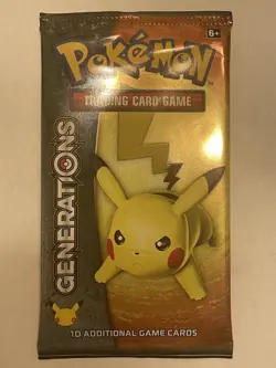 Pokemon Generations Booster Pack Pikachu 2016 20th Anniversary New Sealed - Image 1