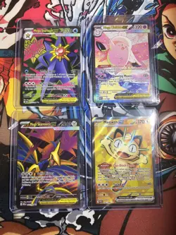 Mega Clefable Ex 119/088 SIR Perfect Order Pokemon. Meowth,skarmory,starmie lot - Image 1