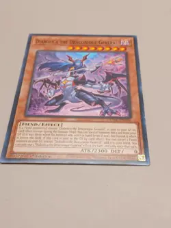 Yugioh! Diabolica the Draconique General - DUNE-EN096 1st Edition near mint - Image 1