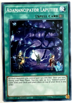 YuGiOh! - Adamancipator Laputite - MP21-EN233 - 1st Edition - Common - Image 1