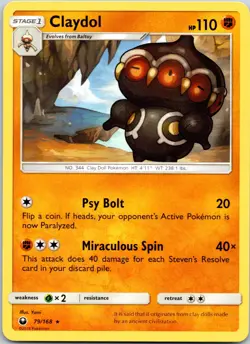 CLAYDOL - 79/168 Celestial Storm - POKEMON NM/M - Image 1