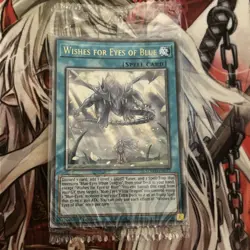 YUGIOH WISHES FOR THE EYES SDWD-EN042 QUARTER CENTURY RARE NM - Image 1
