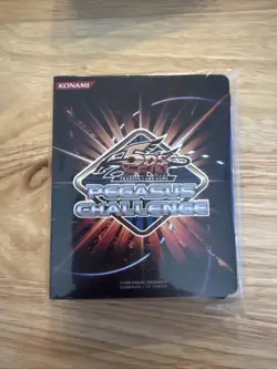 Yu-Gi-Oh YUGIOH 5Ds Pegasus Challenge Mini Binder 1-card Page New & Sealed! Rare - Image 1