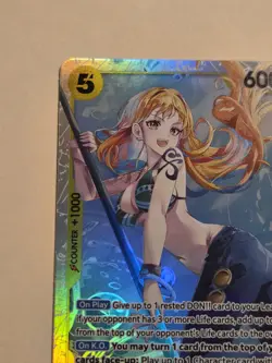 One Piece TCG Extra Booster Heroines EB03-053 Nami SR Holo - Image 3