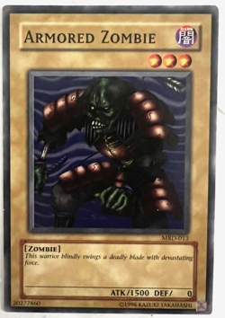 YuGiOh! - Armored Zombie - MRD-013 - Unlimited - Common - Image 1