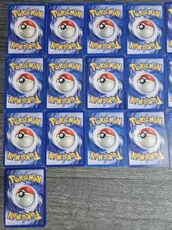 25x Base Set Pokemon Vintage Card Bundle Uncommon and Common WOTC 1999 - Image 4