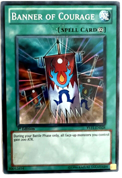 YuGiOh! - Banner of Courage - YS11-EN028 - 1st Edition - Common - Image 1