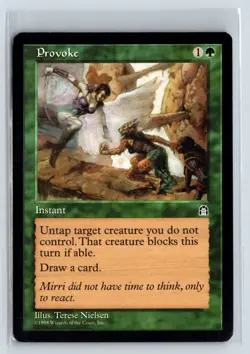 (4X) Provoke Stronghold Common – MTG Magic the Gathering Card - Image 3