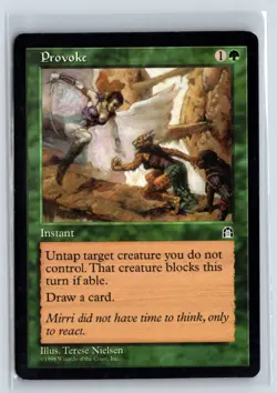 (4X) Provoke Stronghold Common – MTG Magic the Gathering Card - Image 5