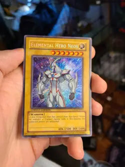 Yugioh Elemental Hero Neos CT03-EN001 Limited Secret Rare - Image 1