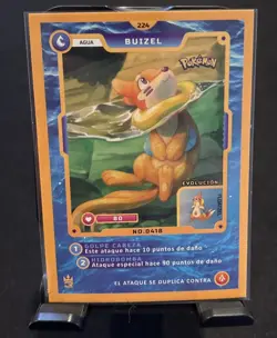 [Peru] Buizel 224 VLP/NM 3R Torneo De Maestros Pokemon Card 💧 Low Pop - Image 1