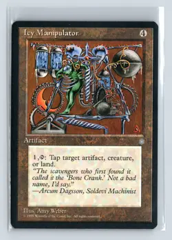 ICY MANIPULATOR – MTG Magic the Gathering Card – Ice Age – Uncommon - Image 1