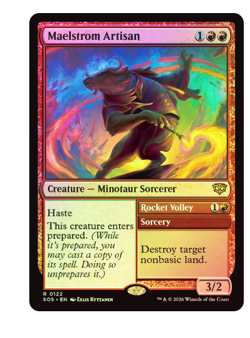Maelstrom Artisan - Foil Secrets of Strixhaven MTG - Image 1