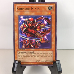 Yugioh Crimson Ninja IOC-006 1st Edition - Never Played NM/M - Image 1